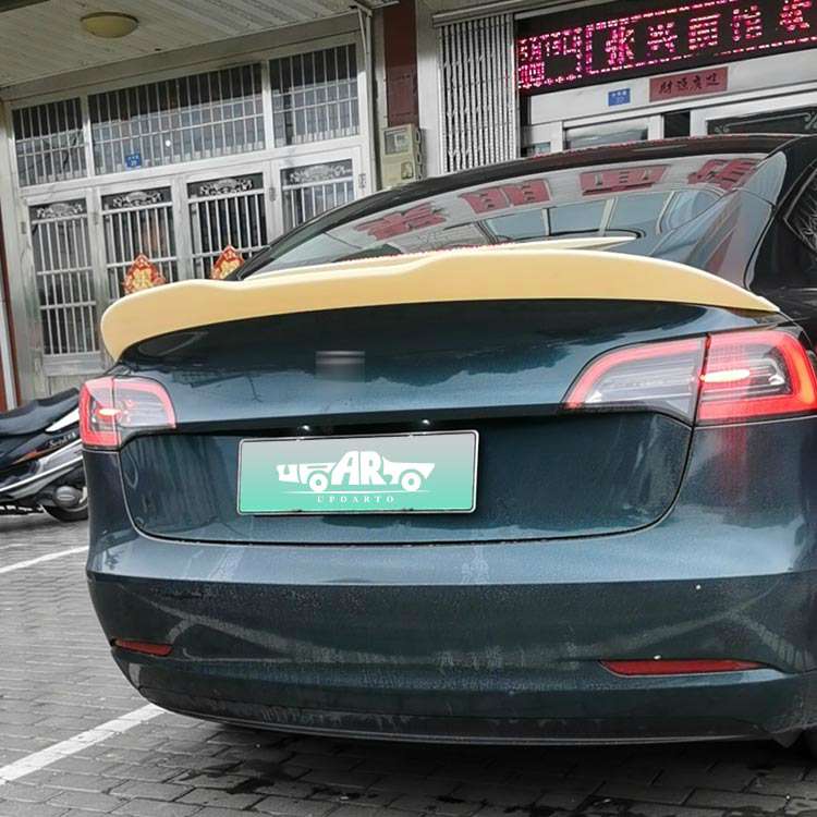 tesla model 3 spoiler wing