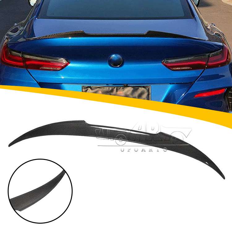 V Rear Trunk Spoiler For BMW 8 Series G16 840i 850i F93 M8