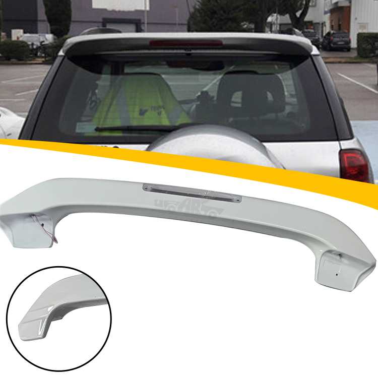 Rear Spoiler With Lamp for Toyota RAV4 2001-2007