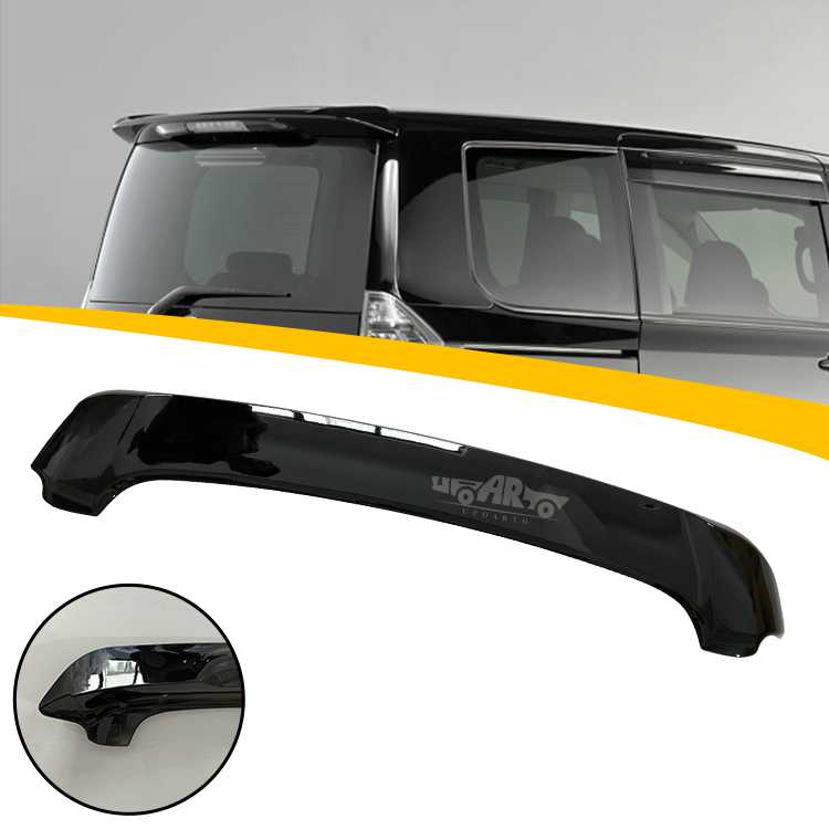 For 2010+ Toyota Noah Voxy Rear Spoiler With Led Light