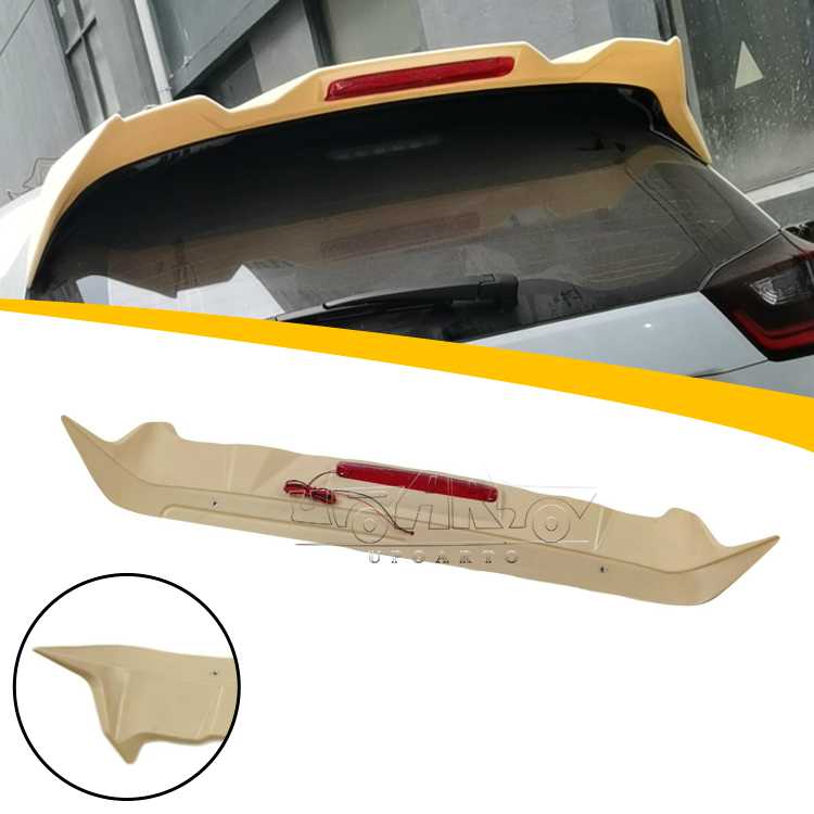 Rear Spoiler With Brake Lamp For Honda Fit Jazz High Configuration 2021
