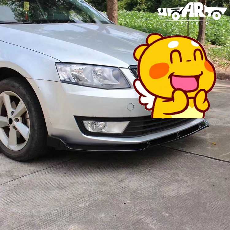 skoda octavia front splitter