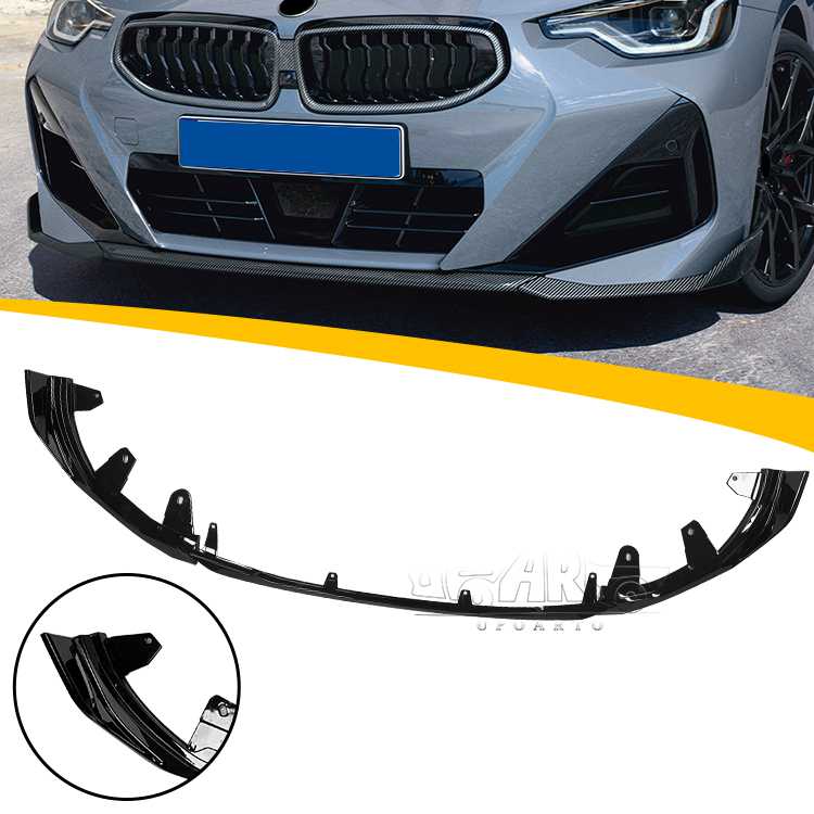 MP Style Front Bumper Lip Splitter For BMW 2 Series G42 2022