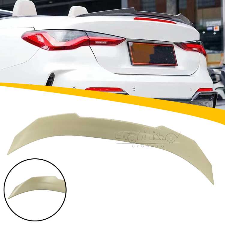 BMW 4 Series G23 Convertible Rear Boot Spoiler PSM Style 2021+