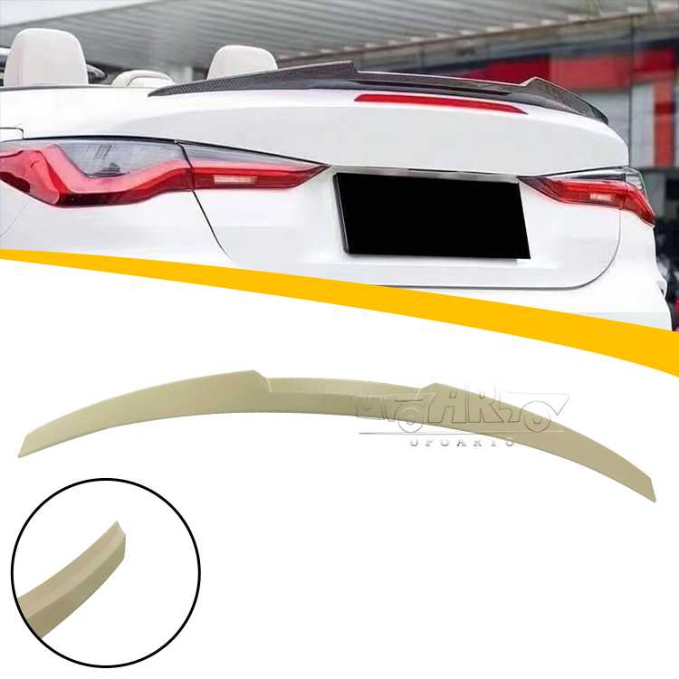 M4 Style Rear Wing Spoiler For BMW 4 Series G23 Convertible 2021+