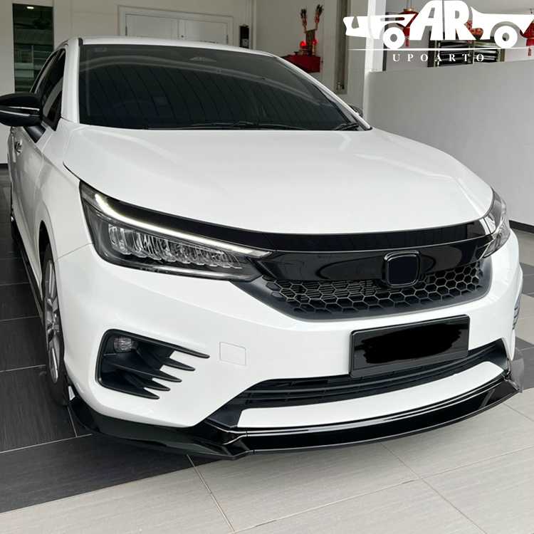Honda City GN2 2020+ RS V2 Style Front Bumper Lip Splitter