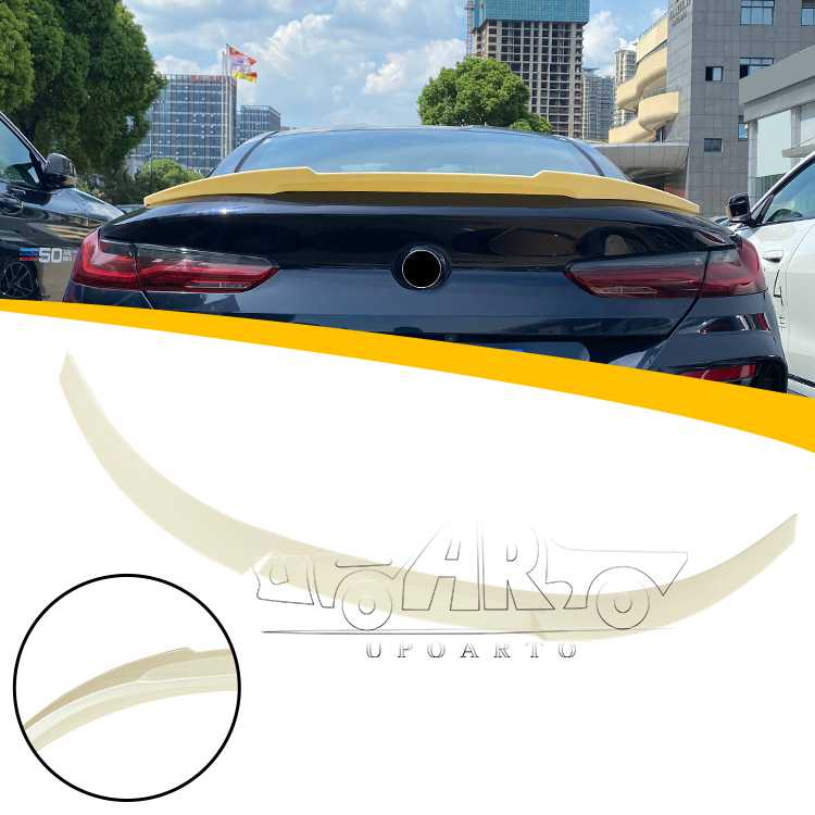 V Style Rear Trunk Spoiler For BMW 8 Series G15 Coupe 2018+