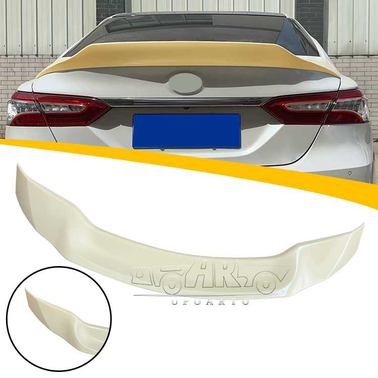 Toyota Camry Gen 8 R Style Rear Trunk Lid Spoiler 2018-2020