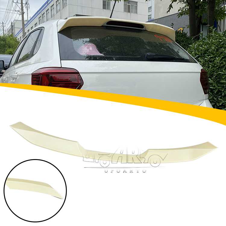 For Volkswagen Polo 2019+ MK6 GTI Style Car Rear Boot Spoilers