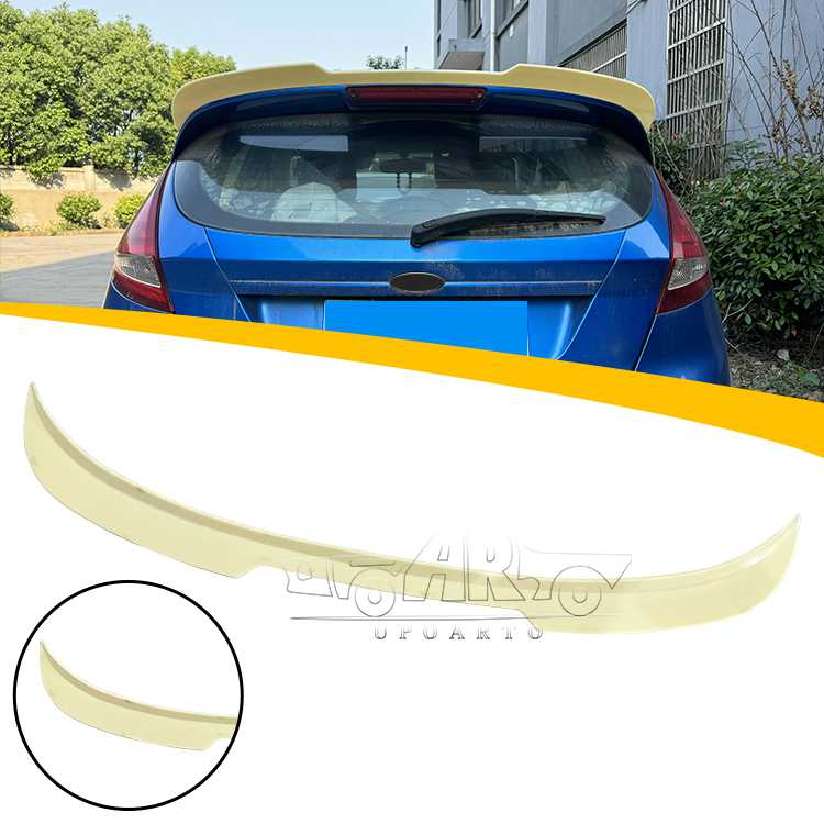 2008-2014 Ford Fiesta ST MK6 5-Door Hatchback Rear Spoiler Extension Lip