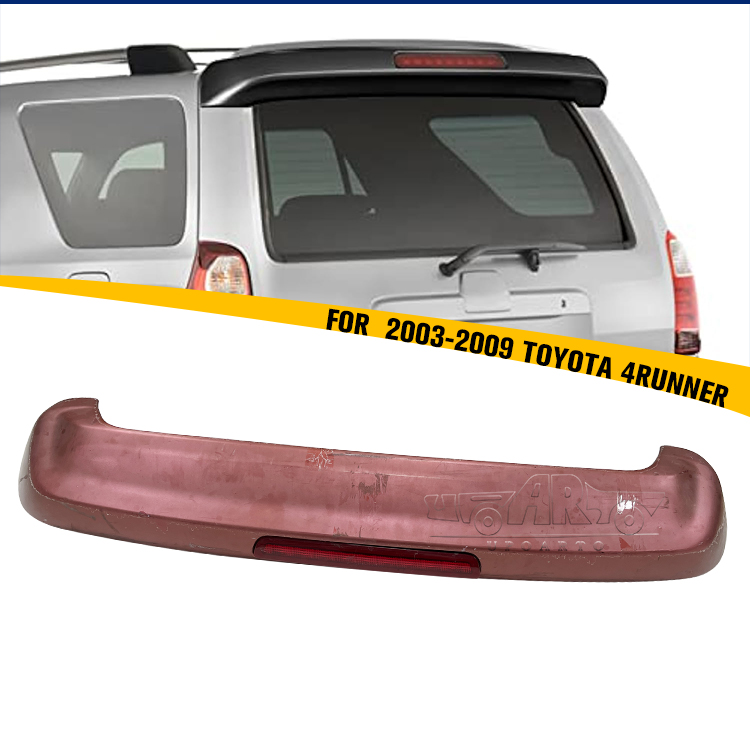 2003-2009 Toyota 4Runner With Lamp Rear Roof Spoiler Wing