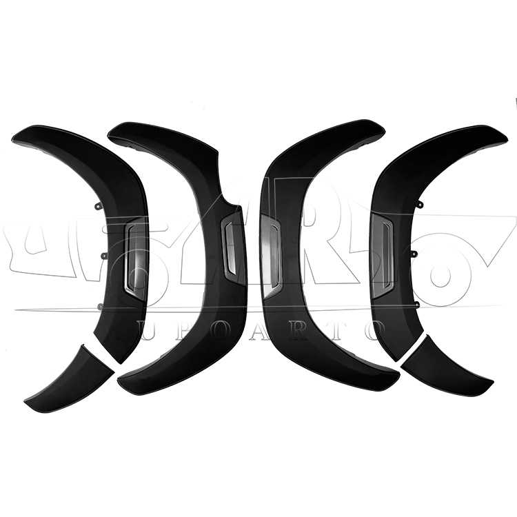 2015-2021 Toyota Hilux Revo Front & Rear Wheel Arches Fenders Style 2(6pcs/set)