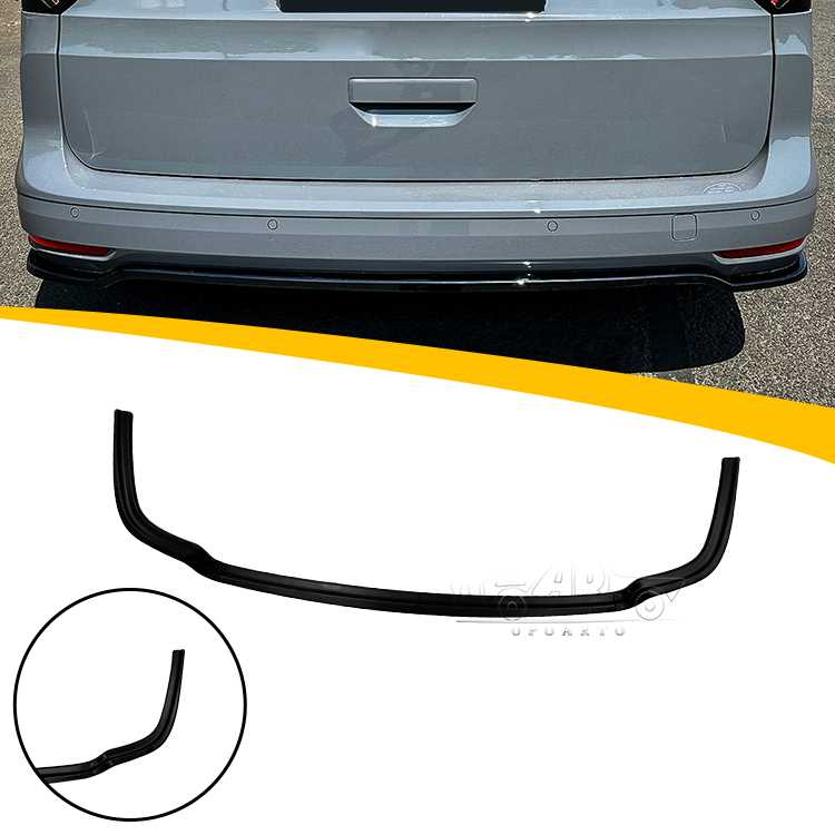 2021+ Volkswagen Caddy MK4 Rear Lip Diffuser