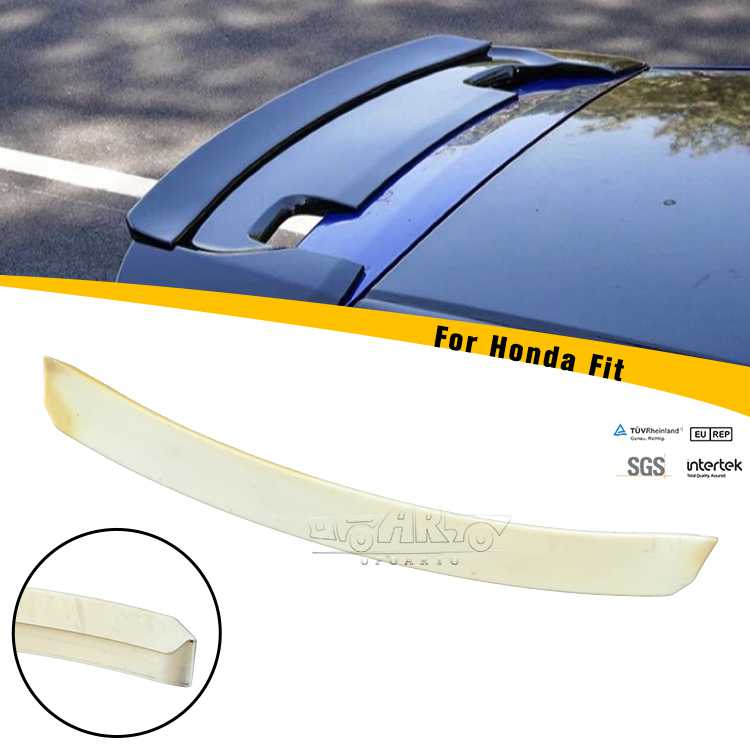 Honda Fit Jazz 2014+ RS-R Style Rear Roof Tail Spoiler