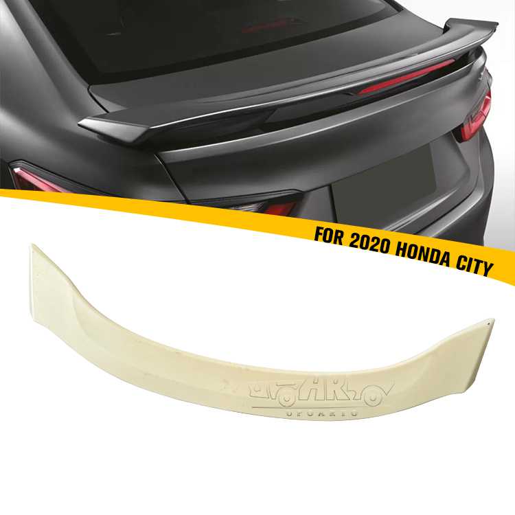 Nice Price Honda City Modulo Style Rear Trunk Spoiler With Light 2020+