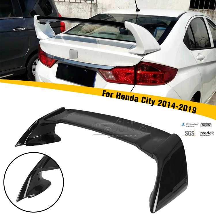 FD2 Type Rear Tail Boot Spoiler For Honda City 2015-2019
