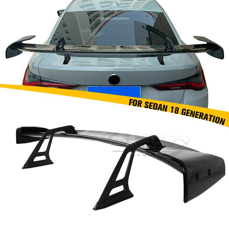 Universal Rear Spoiler Swan Neck GT Wing Aluminum Bracket 18 Generation