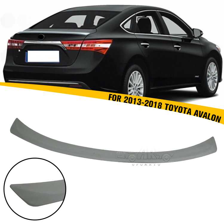 Toyota Avalon Rear Trunk Spoiler Wing 2013-2018