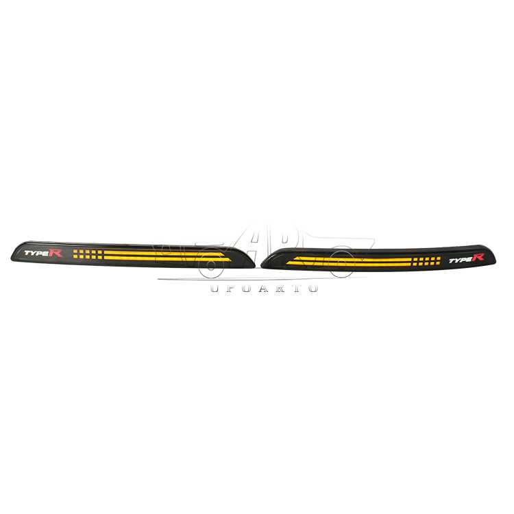 2022-2023 Honda 11th Gen Civic Hatchabck Rear Bumper Lamp With the word "TYPER"