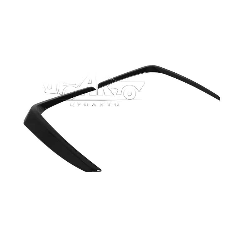 Front Fins Canards Strip Trims for Ford Puma ST-Line 2024+