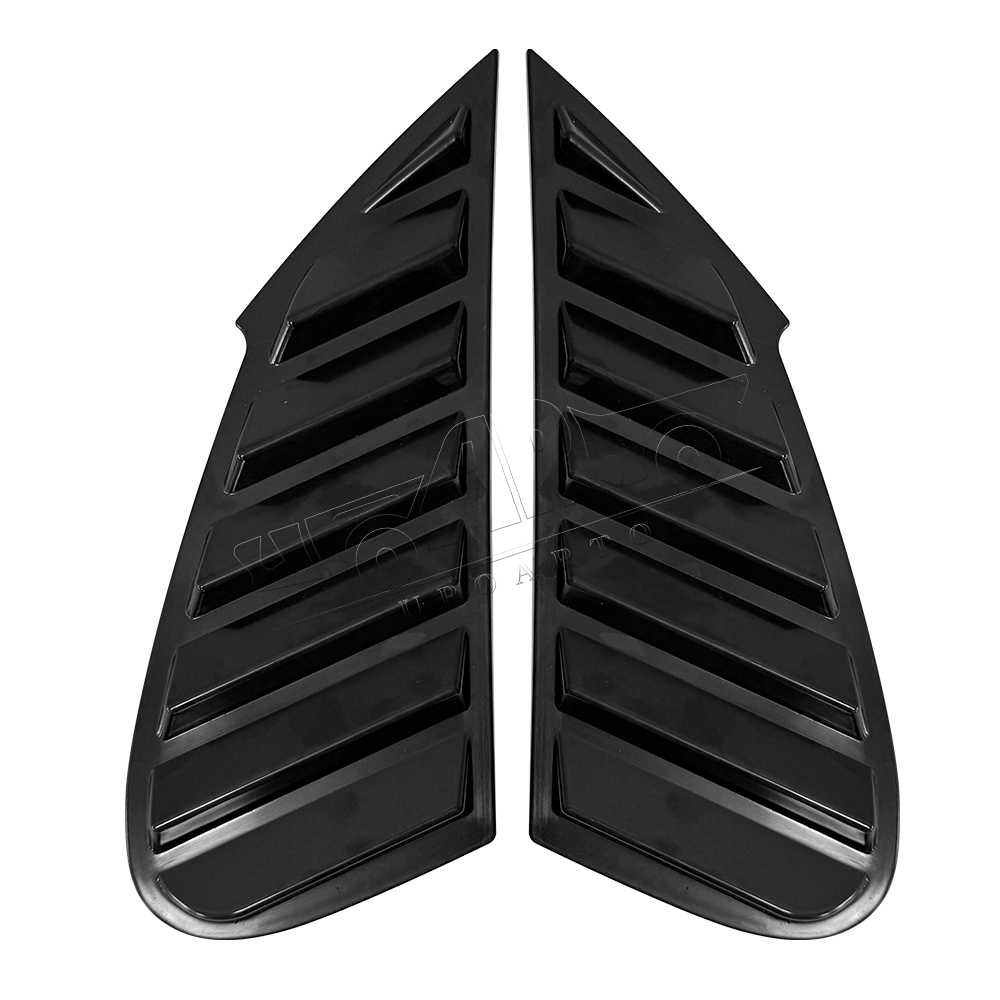 2022+ Suzuki Baleno Rear Side Window Louver Cover Trim Injection Molding