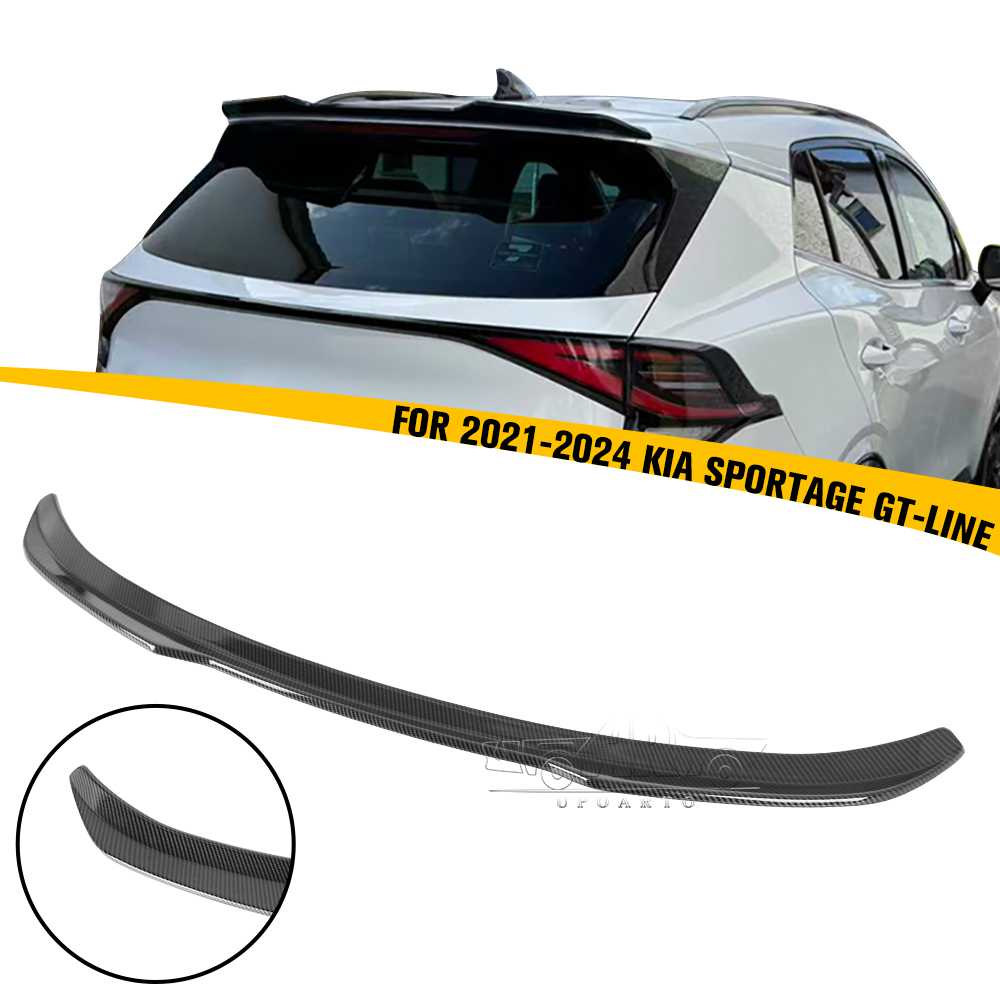 KIA Sportage GT-Line MK5 2021-2024 Rear Roof Wing Spoiler