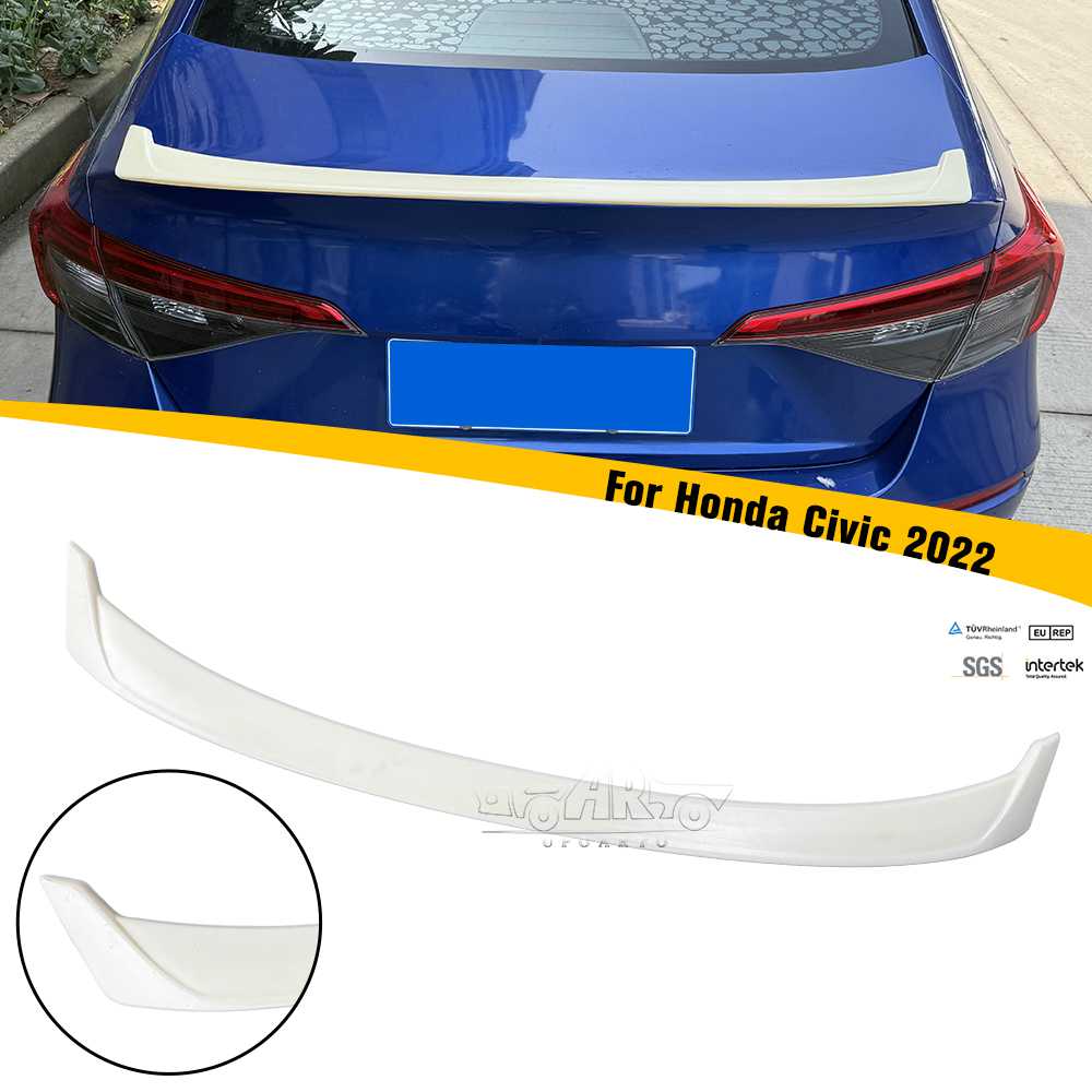 2022 Honda Civic 11th Generation ABS Rear Lip Spoiler Wing