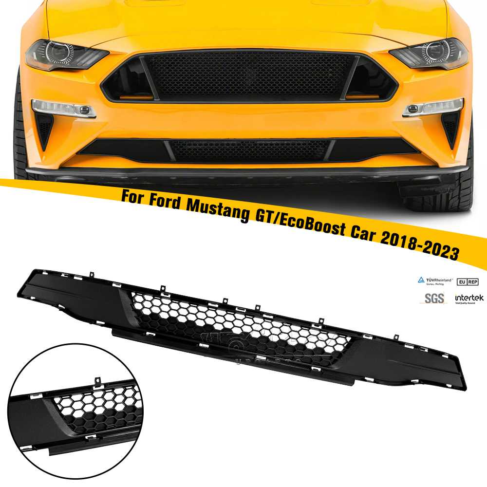 2018-2023 Ford Mustang GT EcoBoost Car Front Lower Grills