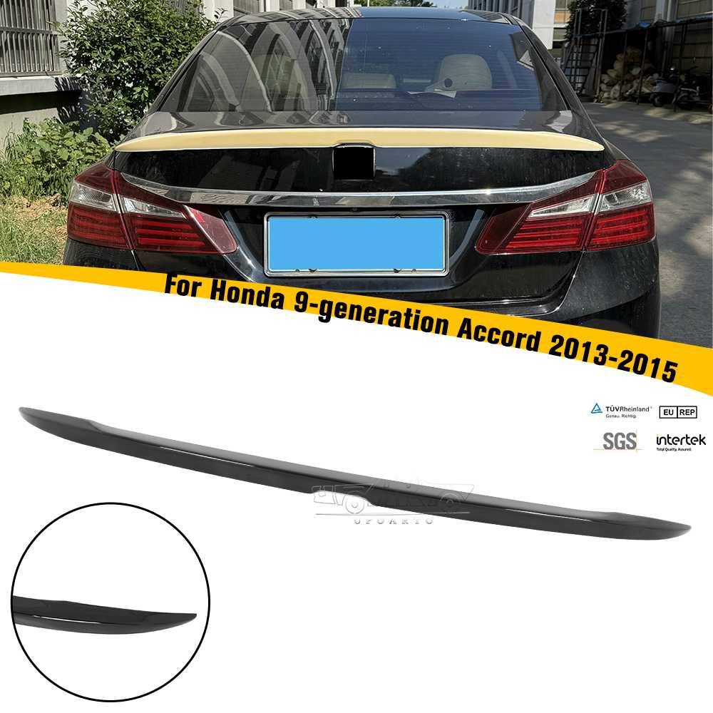 Honda 9th Gen Accord 2013-2015 Rear Trunk Spoiler