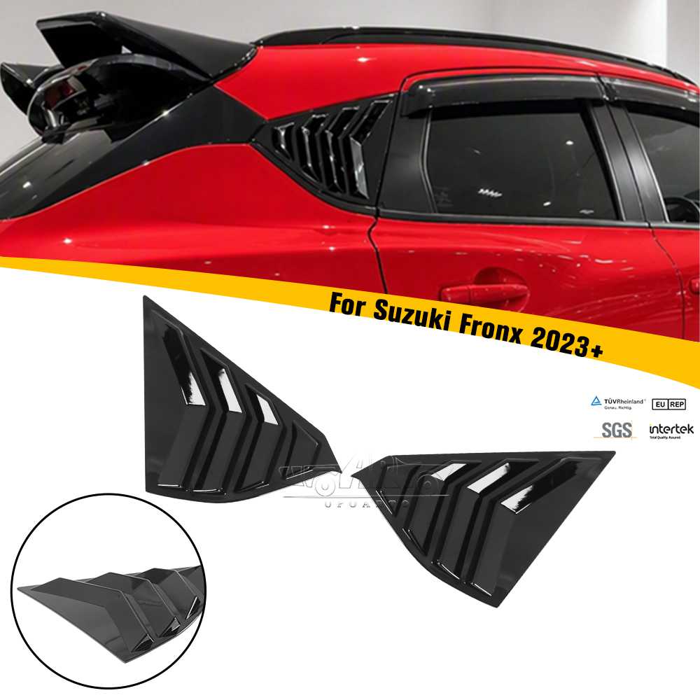 2023+ Suzuki Fronx Rear Side Window Louver Cover Trim