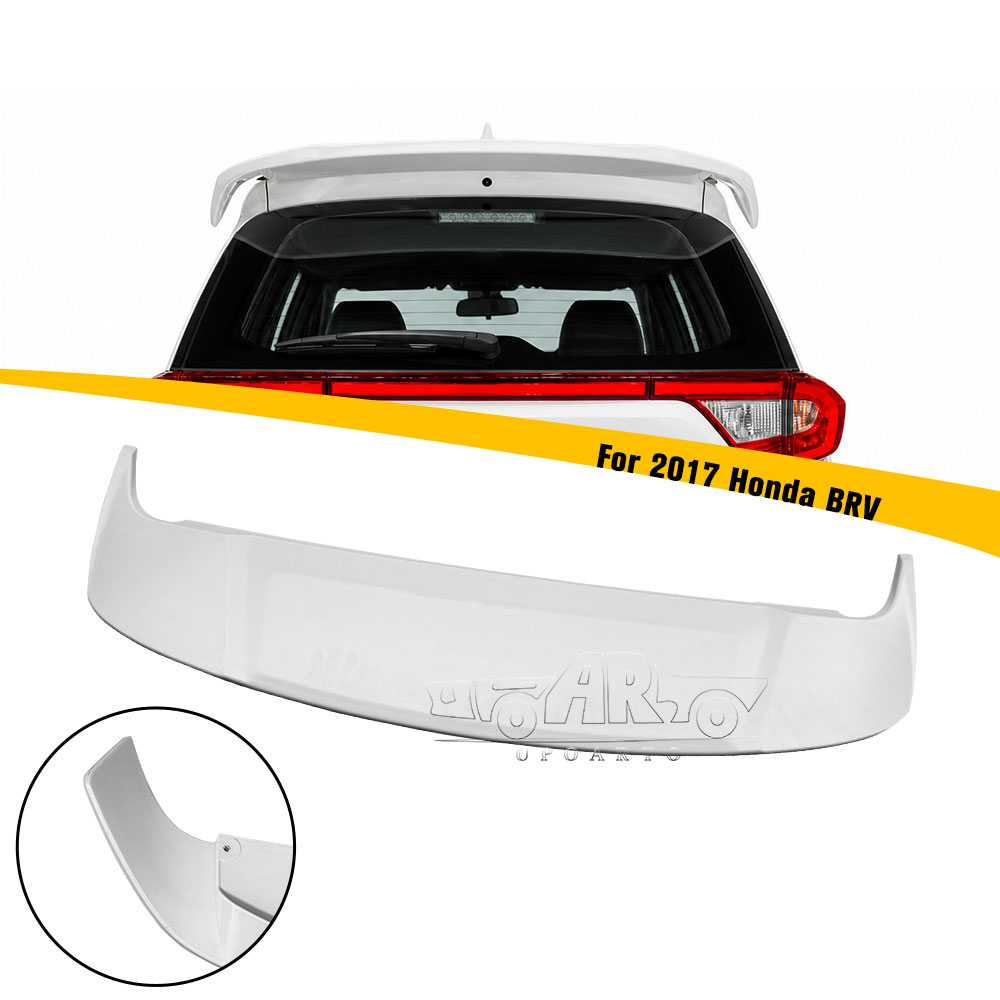 2017 Honda BRV Modulo Style Rear Window Spoiler