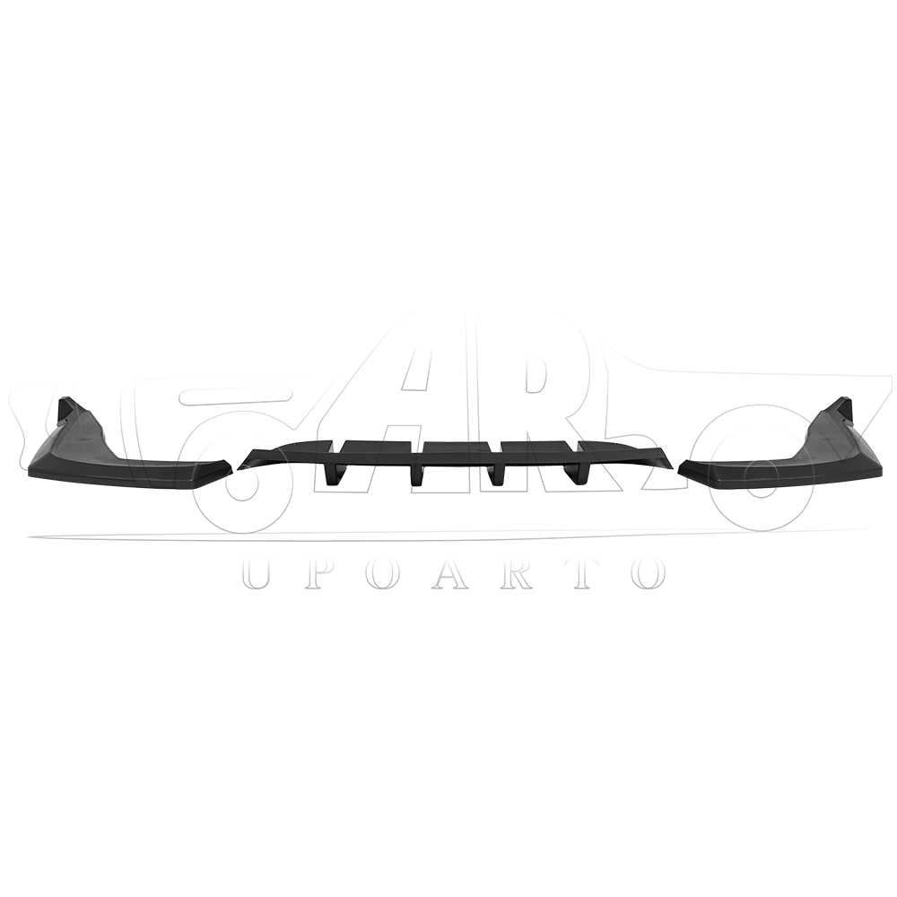 2024+ Skoda Octavia Sportline Liftback Combi MK4 Facelift Rear Lip Diffuser & Side Splitter