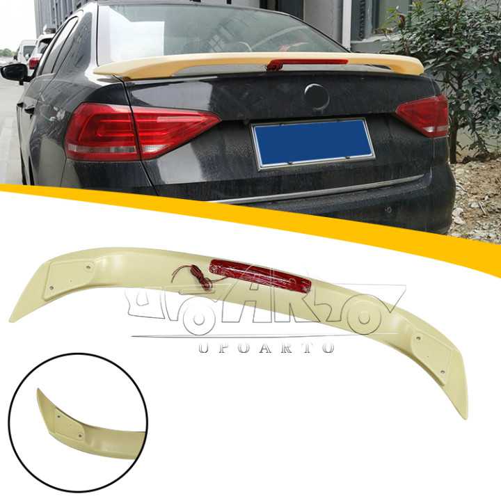 Factory Style Rear Led Light Spoiler For Toyota Yaris 08-13