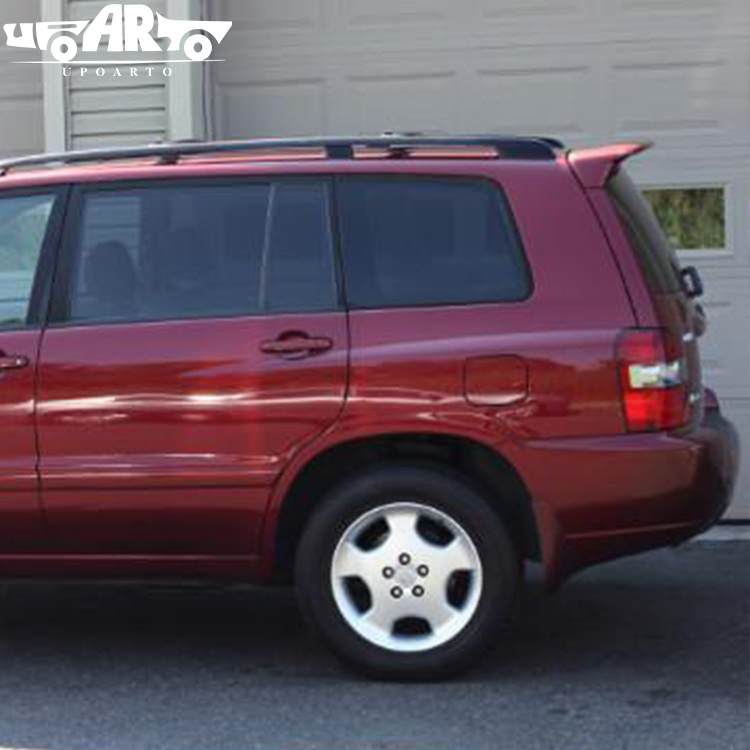 rear trunk roof spoiler for toyota highlander