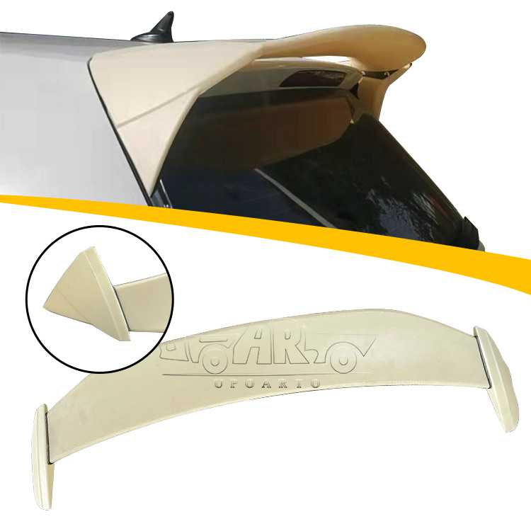 Volkswagen Golf 7.5 Rline MK7.5 Rline 12-17 Aspec Style Rear Top Spoiler
