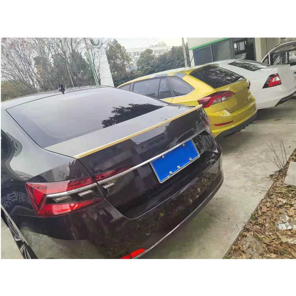 skoda superb boot spoiler