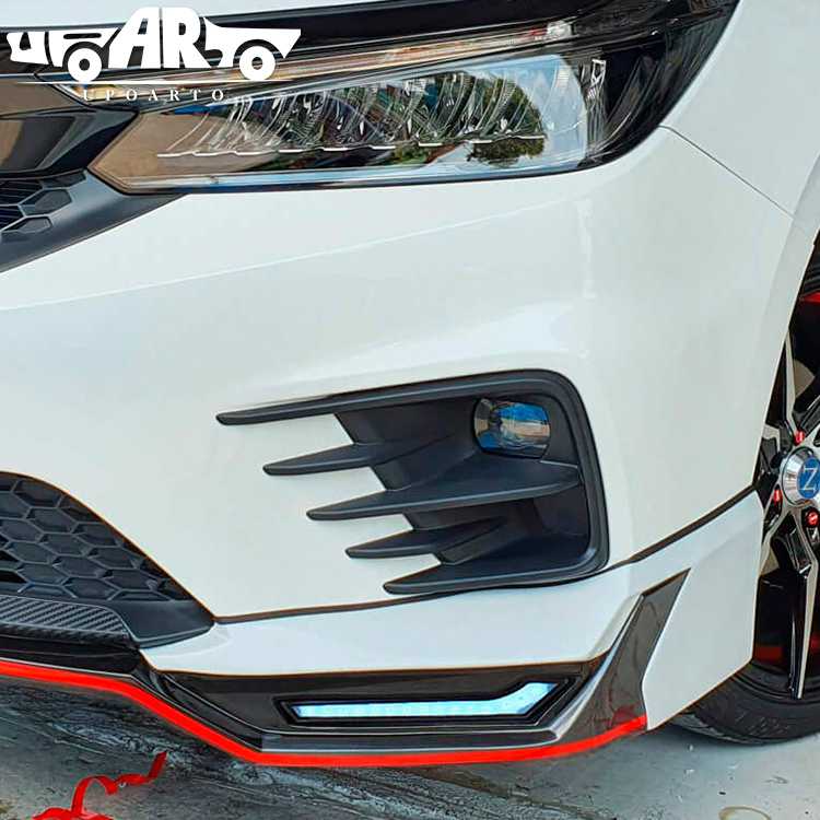Front Fog Light Lamp Frame Trim For Honda City