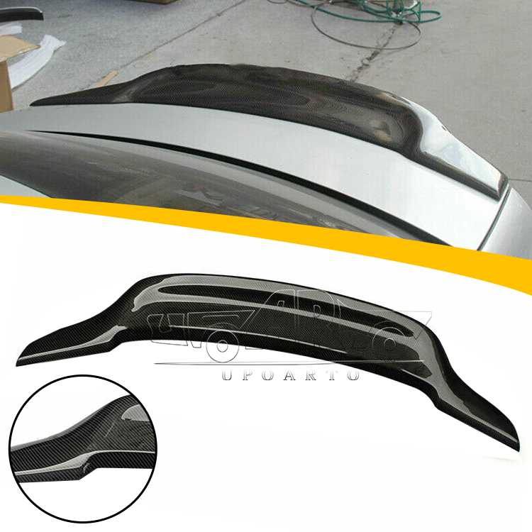 07-13 Benz C Class W204 C63 AMG 2 Door Coupe R Style Rear Spoiler