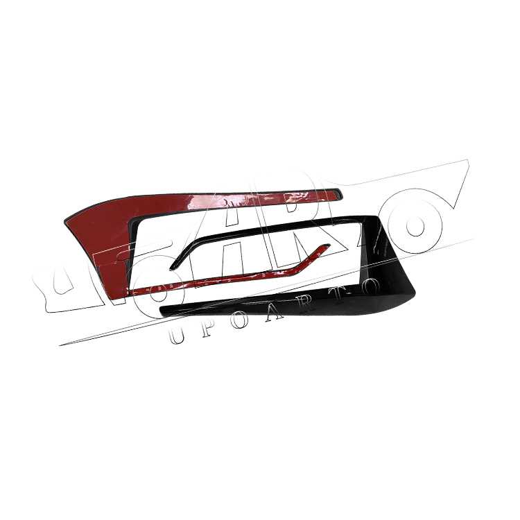 Fog Lights Cover Trim Frame For Golf 7.5