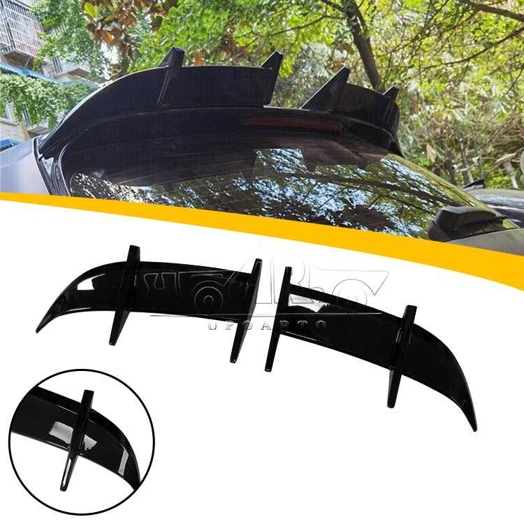 Auto Refit Parts AK Style Car Back Trunk Spoiler For VW Golf 7 MK7
