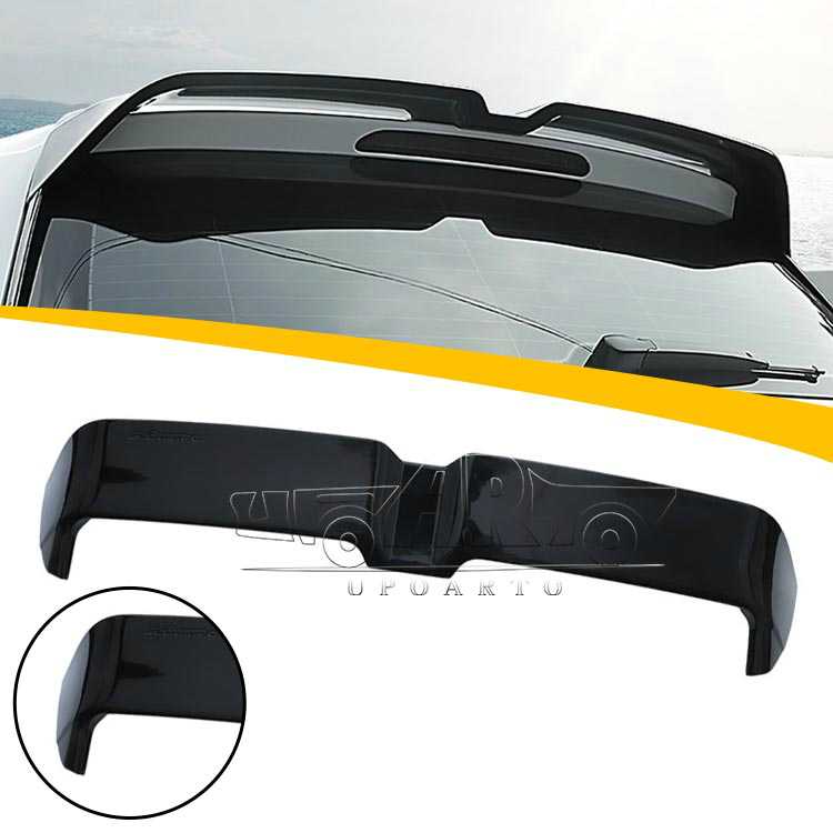12-17 Volkswagen MK7 Golf 7 R-line Oettinger Style Rear Trunk Spoiler
