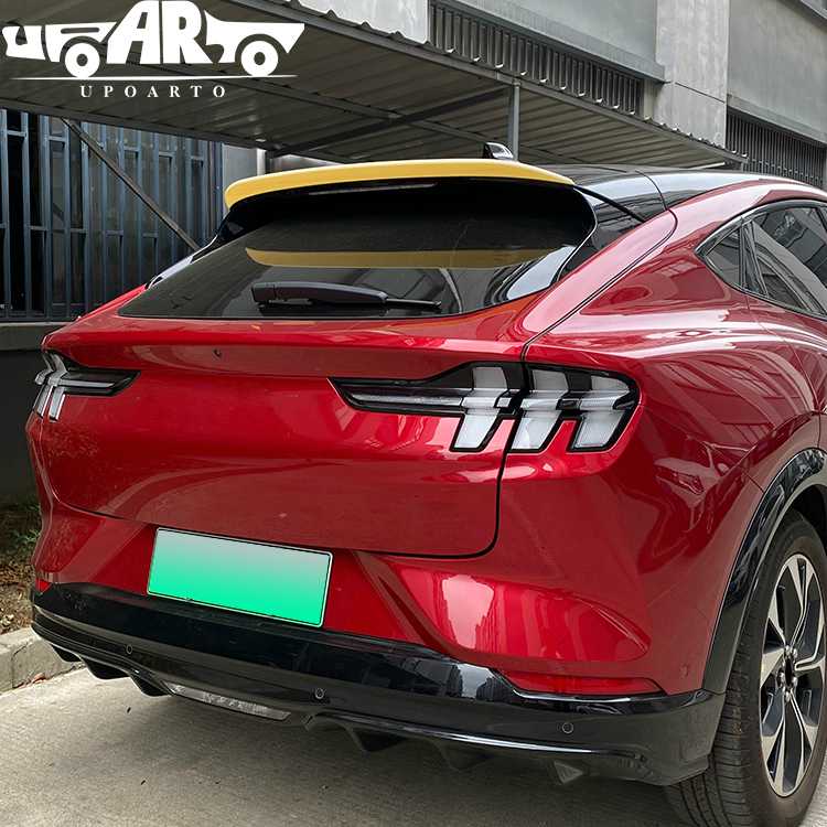 spoiler mustang mach e 4 door