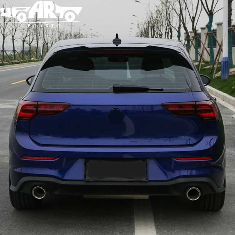 golf 8 r line roof spoiler vw