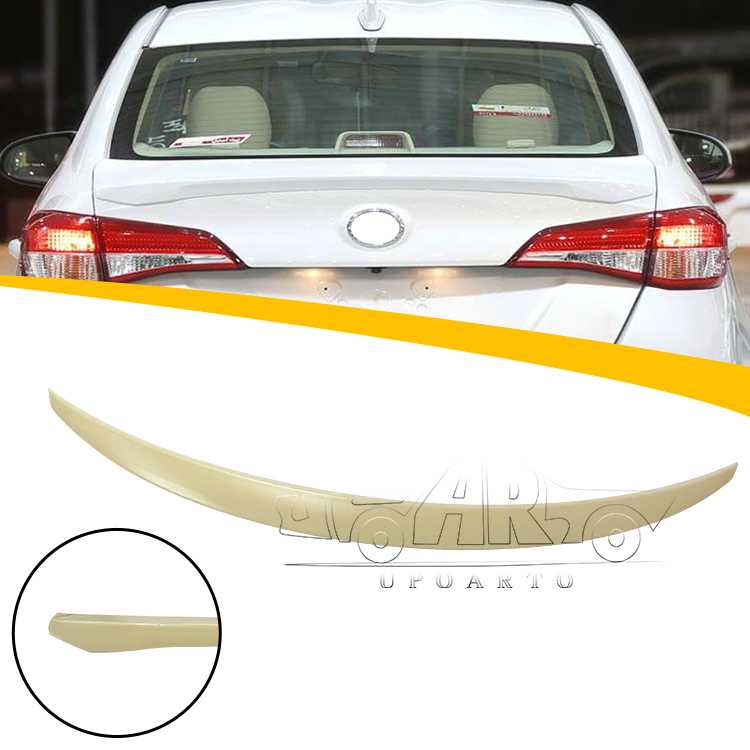 For Toyota Yaris Sedan 2019 Orginal Factory Style Rear Wing Spoiler