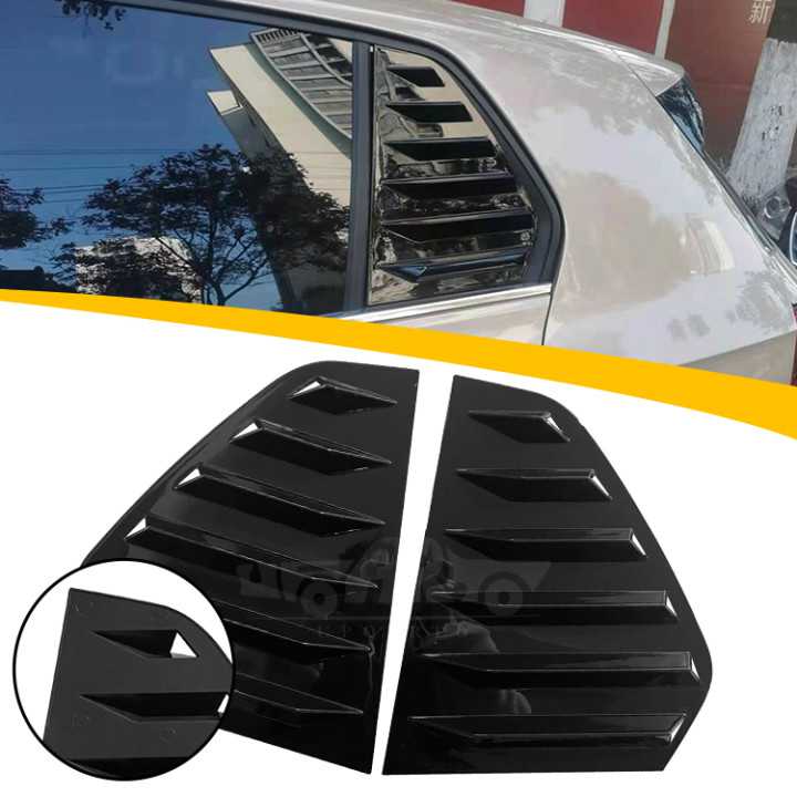 Volkswagen GOLF 8 MK8 GTI Rear Side Window Shutters Cover Trim Lid