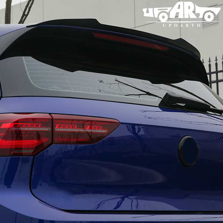 roof spoiler golf 8 r line hatchback