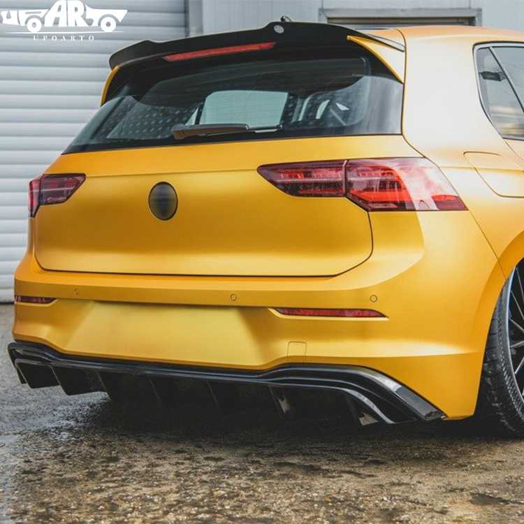 roof spoiler golf 8 r line volkswagen