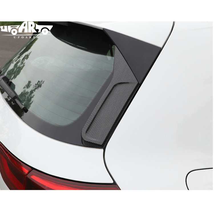 golf 8 rear window side spoilers
