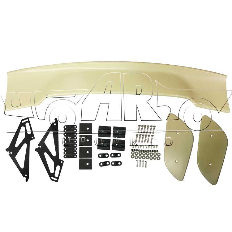universal adjustable rear spoiler