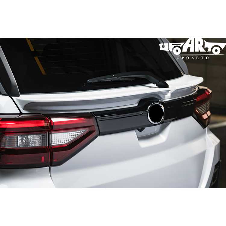 toyota raize spoiler abs plastic